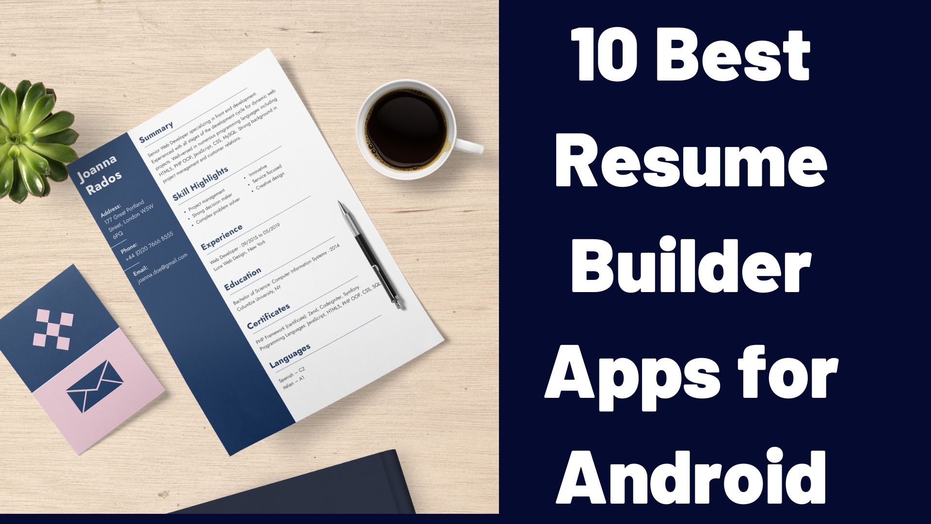 10 Best Resume Builder Apps for Android