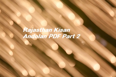 Rajasthan Kisan Andolan PDF Part 2