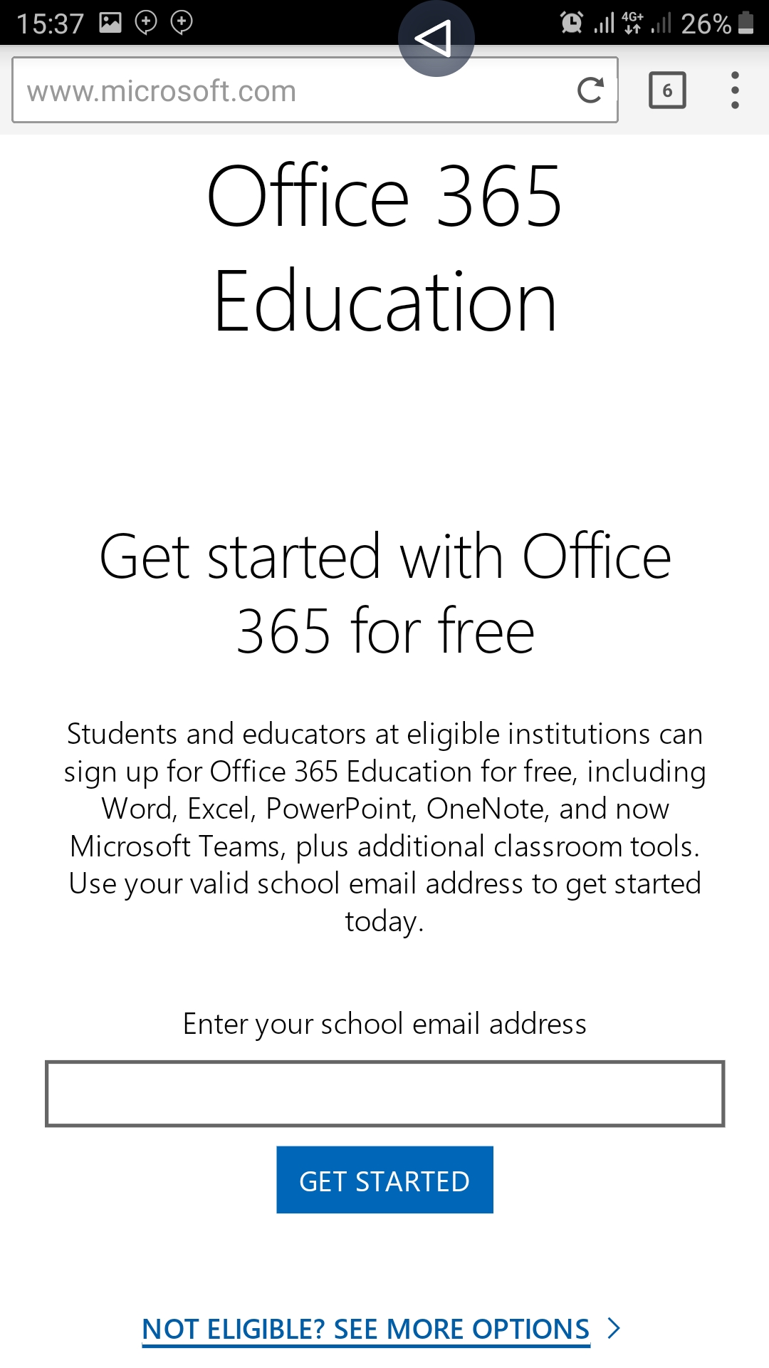 احصل على Microsoft Office 365 مجانًا مدى الحياة + مساحة مجانية على Onedrive بسعة 5 تيرابايت