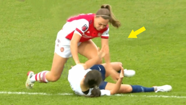 Crazy fights & dirty plays in women's football