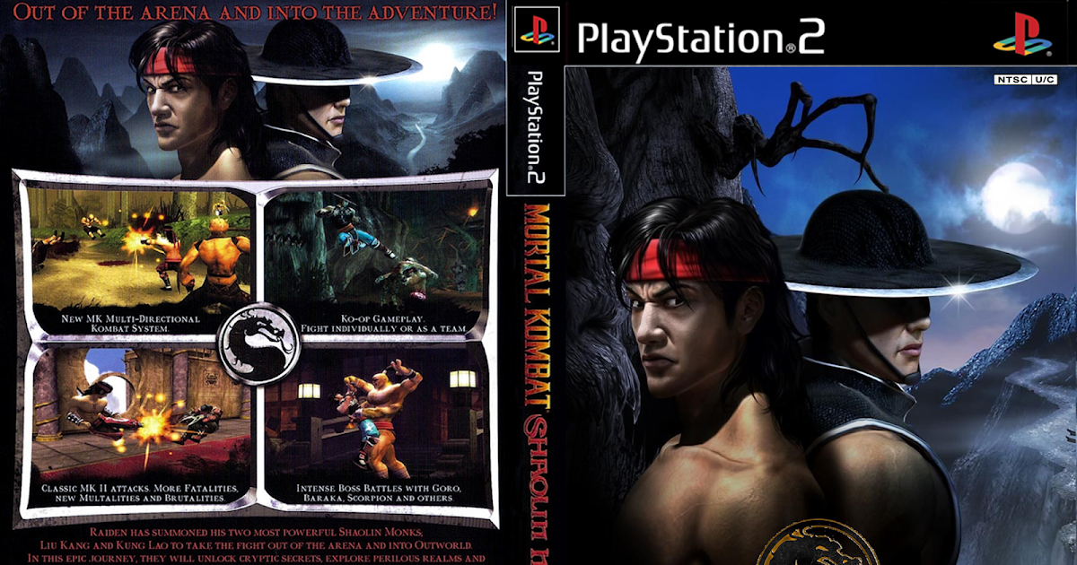 Mortal Kombat: Shaolin Monks PS2 ISO Traduzido PT-BR + Gameplay PCSX2 