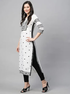 straight pant and kurti