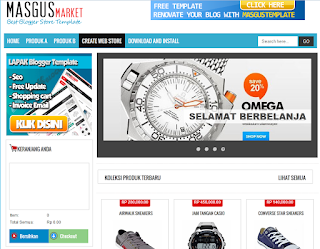 Template Blogger Toko Online Indonesia
