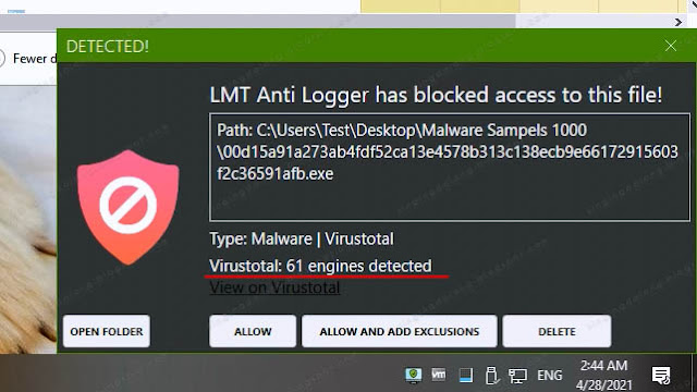 Multi-cloud engine free antivirus | LMT Anti Logger