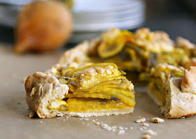 Savory Beet and Gorgonzola Galette