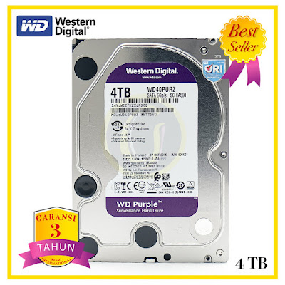 Tampilan Iklan HDD Western Digital Purple 4TB