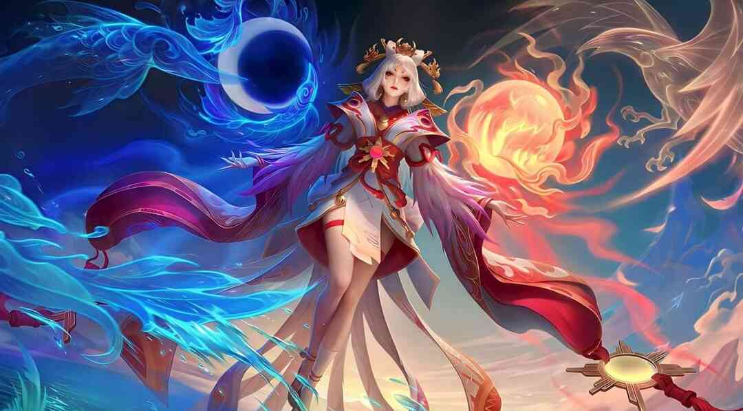 skin lunox legend gratis divine goddess mlbb