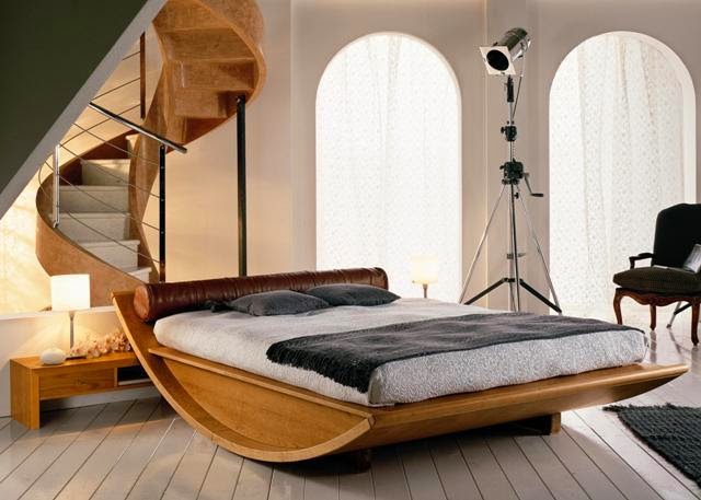 Chambre Coucher Moderne en bois 