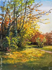 pleinairpainting, oilpainting, autumn