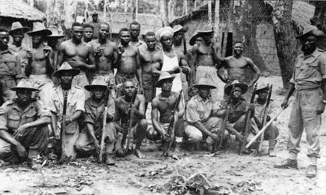 African Soldiers in Burma