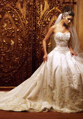 Unique Ivory Wedding Dresses