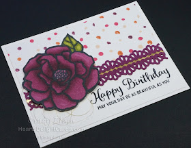 Beautiful Day, Birthday Card, Occasions 2018, Stampin' Up!, Heart's Delight Cards, Stampin' Blends