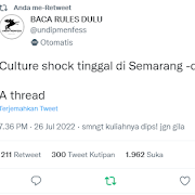 Daftar Culture Shock Tinggal di Semarang versi Followers Undip Menfess