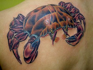 Violet Cancer Zodiac Tattoos