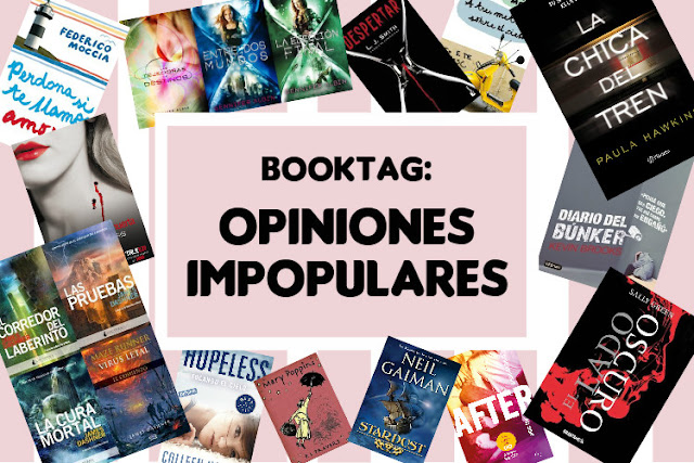 Book tag opiniones impopulares