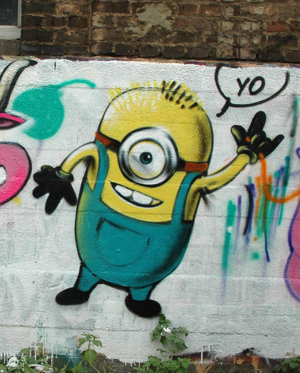 49 Info Terbaru Gambar Tulisan Grafiti Minions