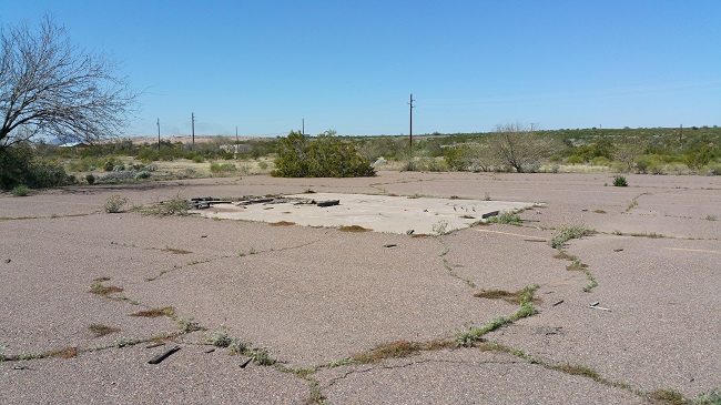 Urban Exploration of Beeline Dragway ruins near Phoenix, Arizona