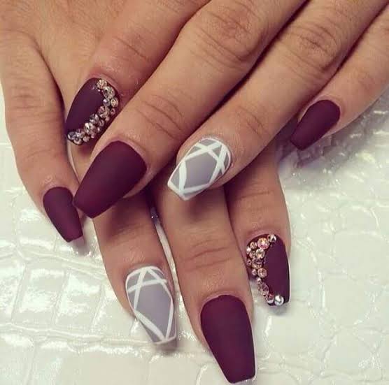 Matte Nail Art