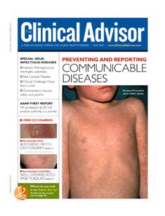 The Clinical Advisor - May 2015 | ISSN 1524-7317 | PDF LQ | Mensile | Professionisti | Medicina | Salute | Infermieristica
The Clinical Advisor is a monthly journal for nurse practitioners and physician assistants in primary care. Its mission is to keep practitioners up to date with the latest information about diagnosing, treating, managing, and preventing conditions seen in a typical office-based primary-care setting.