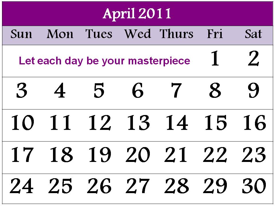 printables calendar 2011. printables calendar 2011. printable calendars 2011 april