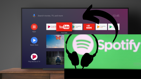 Como usar Spotify em Android TV?