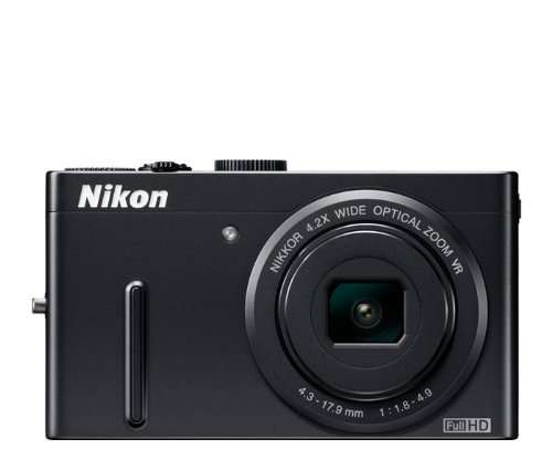 Nikon COOLPIX P300 12.2 CMOS Digital Camera with 4.2x f/1.8 NIKKOR Wide-Angle Optical Zoom Lens and Full HD 1080p Video (Black)