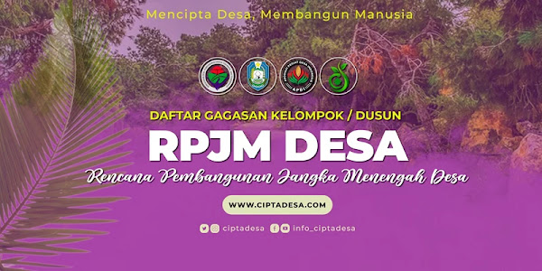 Daftar Gagasan Kelompok / Dusun