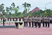 Kapolres Bintan Pimpin Sertijab Pejabatnya, AKP Budi Tambunan jadi Kasat Intelkam