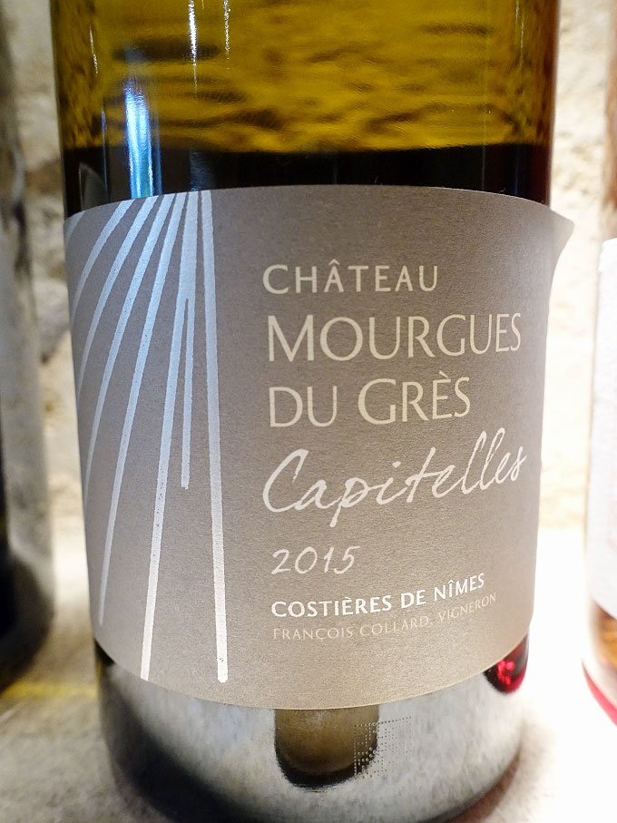 Château Mourgues du Grès Capitelles Blanc 2015 (89 pts)