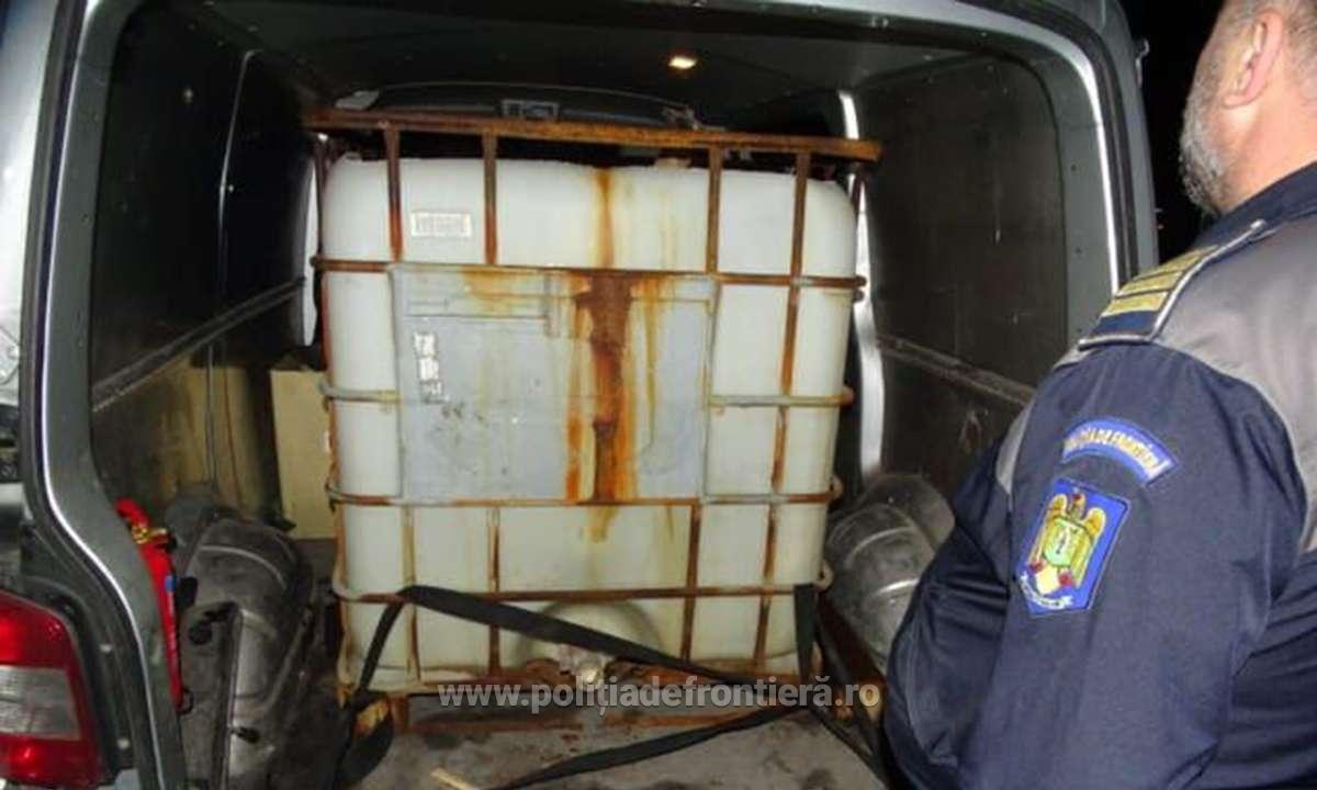 900 kilograme de deșeuri, transportate ilegal din Bulgaria, descoperite în P.T.F. Calafat