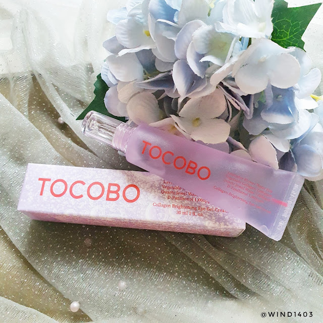 Review TOCOBO Collagen Brightening Eye Gel Cream