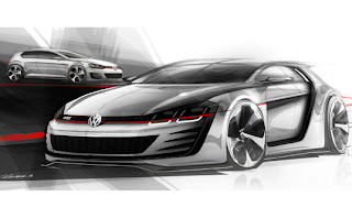 Volkswagen Golf Design Vision GTI Genetic Manipulation