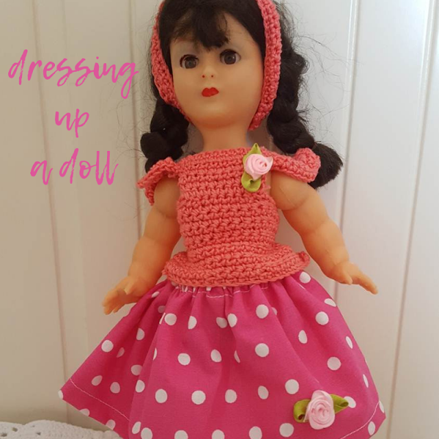 Dressing up a doll