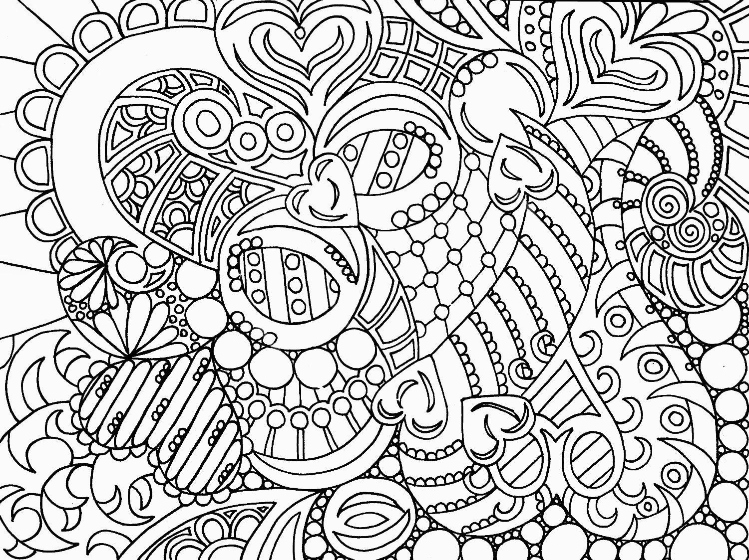 Coloring Pages For Adults Abstract