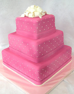 Pink Quinceanera Cakes