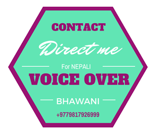 Nepali voice over artist