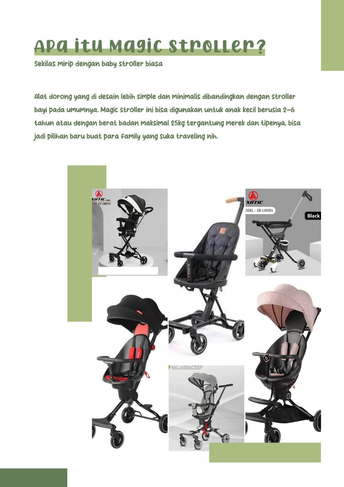 Apa itu Magic Stroller?