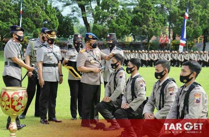 457 Calon Bintara Polda Jateng Siap Jalani Pendidikan Pembentukan Bintara Polri di  SPN Polda Jateng Purwokerto 