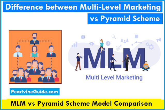 difference between multilevel marketing mlm vs pyramid scheme