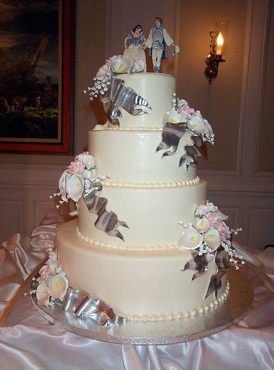 Easy Wedding Cake Decorating Ideas