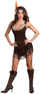  Women's Pocahottie Costume for Thanksgiving Day