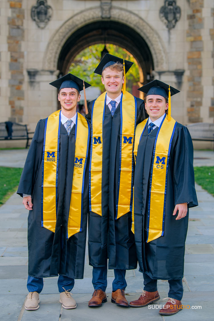 University of Michigan LSA College Graduation Pictures at Angel Hall by SudeepStudio.com Ann Arbor College Graduation Photographer