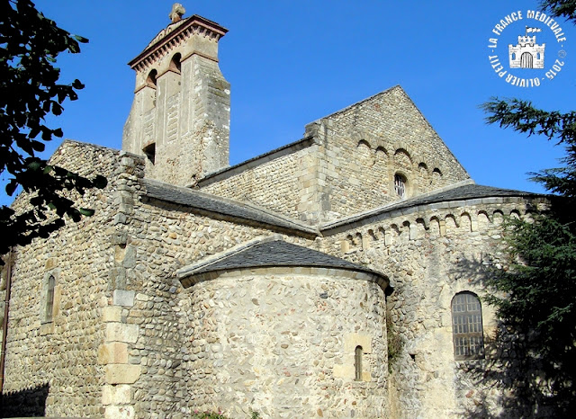 SAINT-ANDRE-DE-SOREDE (66) - Ancienne abbatiale (XIe-XIIe siècles)