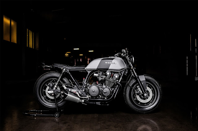 Honda CB900F By Recast Moto Hell Kustom