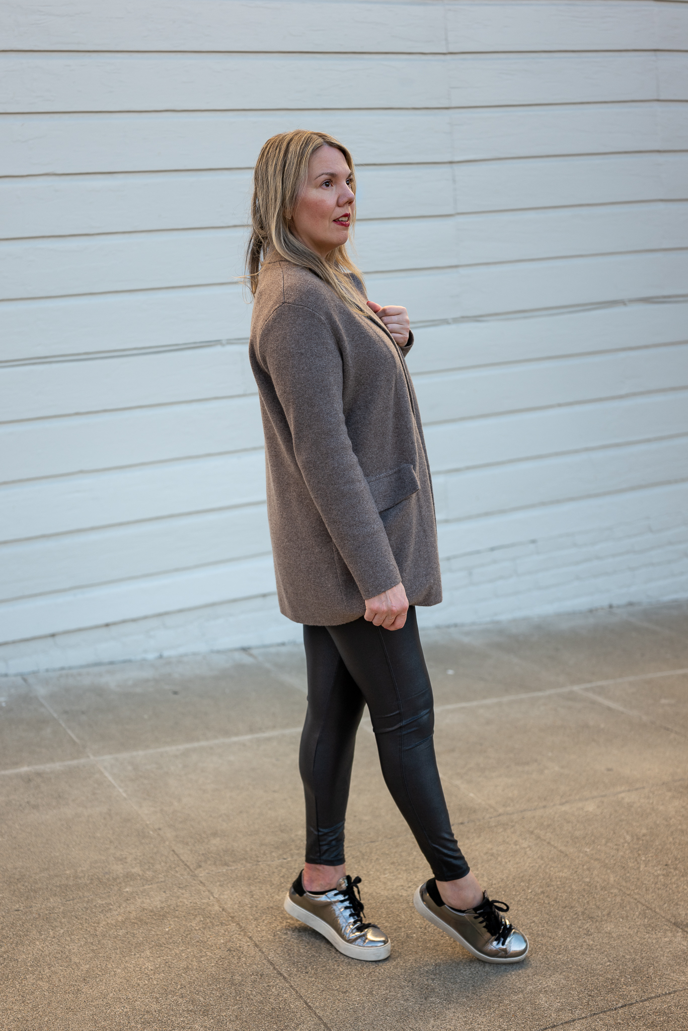 Spanx faux leather leggings vs. an  dupe - Cheryl Shops