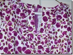 B5638 Neckline ruffle and facing