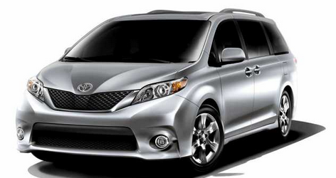 2016 toyota sienna release date canada