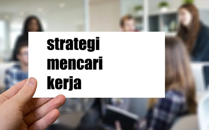 strategi mencari pekerjaan