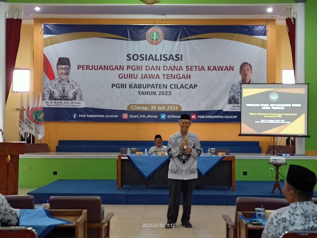 Ketua Yayasan DSKG Jateng Berbagi Pengalaman dalam Sosialisasi Daspen