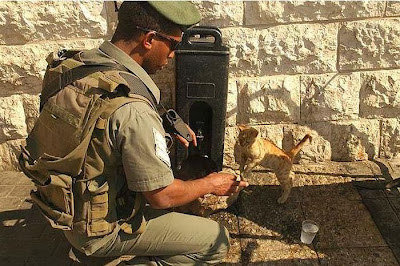 Soldiers with Pets Seen On www.coolpicturegallery.us